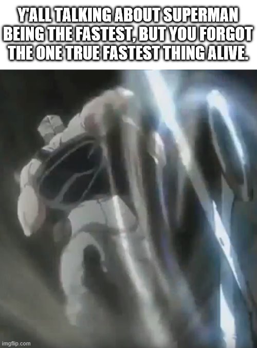 Polnareff Is The Fastest Human | Y'ALL TALKING ABOUT SUPERMAN BEING THE FASTEST, BUT YOU FORGOT THE ONE TRUE FASTEST THING ALIVE. | image tagged in polnareff running from scissors,memes,faster,run away | made w/ Imgflip meme maker