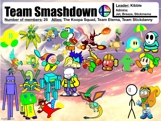 Another update on Team Smashdown: | made w/ Imgflip meme maker