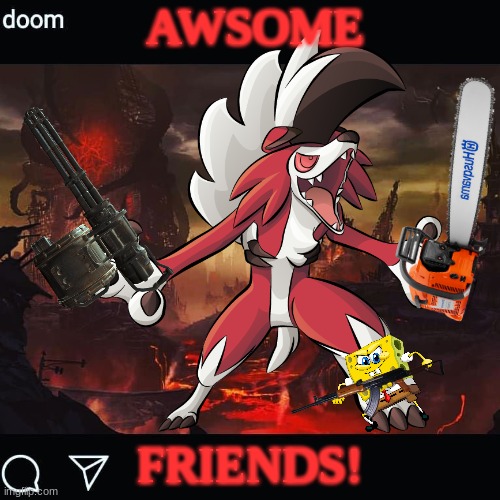 AWSOME; FRIENDS! | image tagged in epic | made w/ Imgflip meme maker