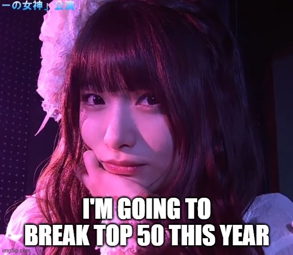 I'M GOING TO BREAK TOP 50 THIS YEAR | made w/ Imgflip meme maker