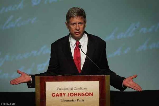 Gary Johnson Podium | image tagged in gary johnson podium | made w/ Imgflip meme maker