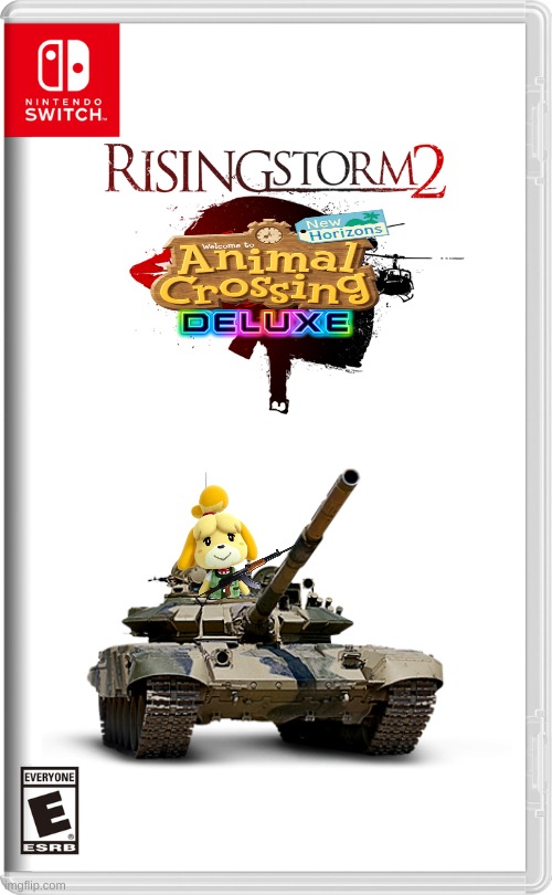 You can have Tom Nook with a flamethrower | image tagged in nintendo switch,animal crossing,vietnam | made w/ Imgflip meme maker