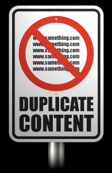 Duplicate Content! Blank Meme Template