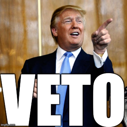 Donal Trump Birthday | VETO | image tagged in donal trump birthday | made w/ Imgflip meme maker