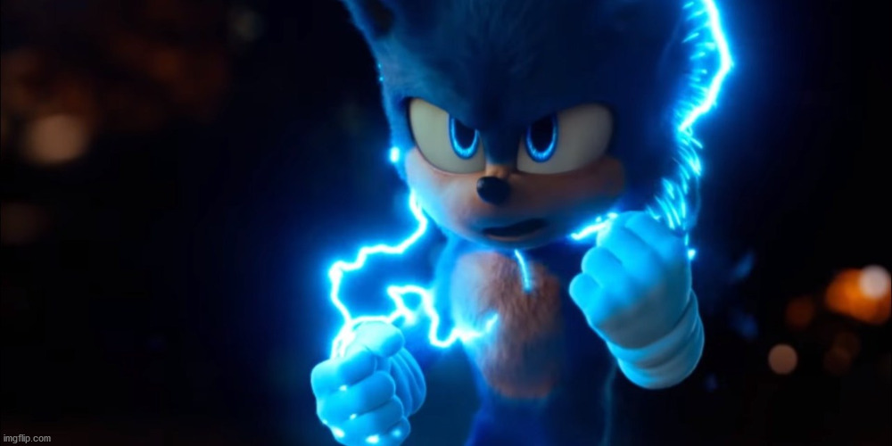 Sonic powers up | image tagged in sonic powers up | made w/ Imgflip meme maker