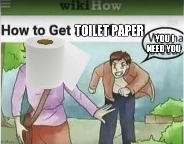 YOU I NEED YOU; TOILET PAPER | image tagged in toilet paper,quarantine,paper,i need it | made w/ Imgflip meme maker