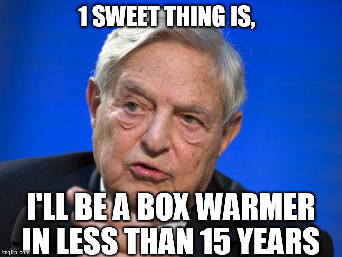 1 SWEET THING IS, I'LL BE A BOX WARMER IN LESS THAN 15 YEARS | made w/ Imgflip meme maker