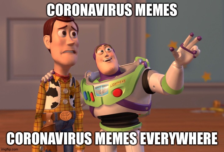 X, X Everywhere | CORONAVIRUS MEMES; CORONAVIRUS MEMES EVERYWHERE | image tagged in memes,x x everywhere | made w/ Imgflip meme maker