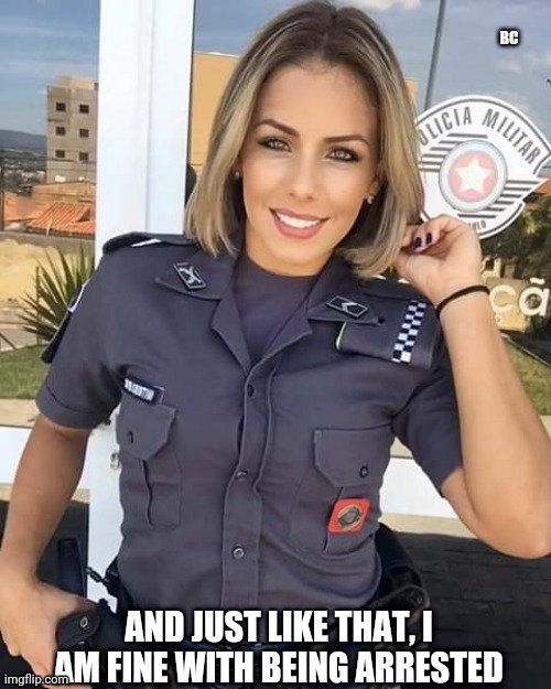 Police Girl Meme 2025