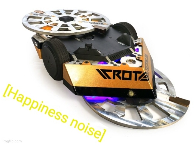 Rotator Happiness Noise Blank Meme Template