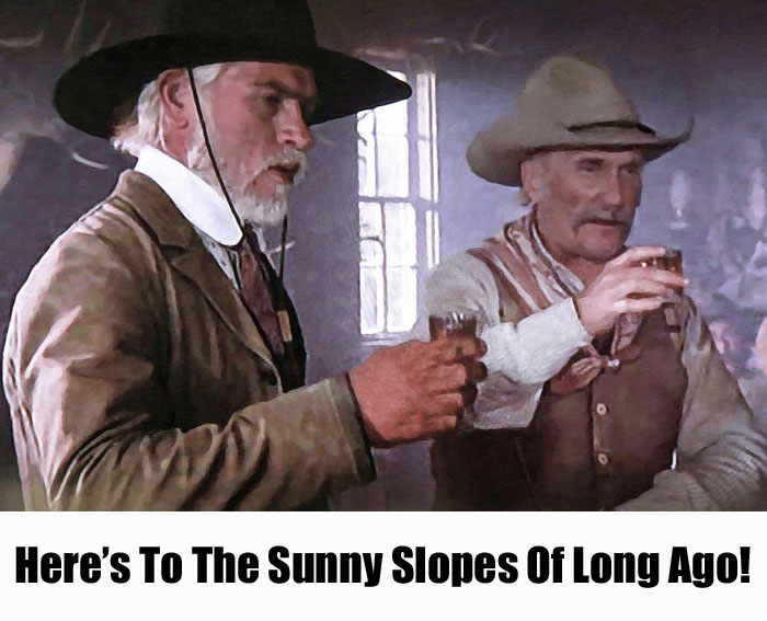 High Quality Lonesome Dove Sunny Slopes Blank Meme Template