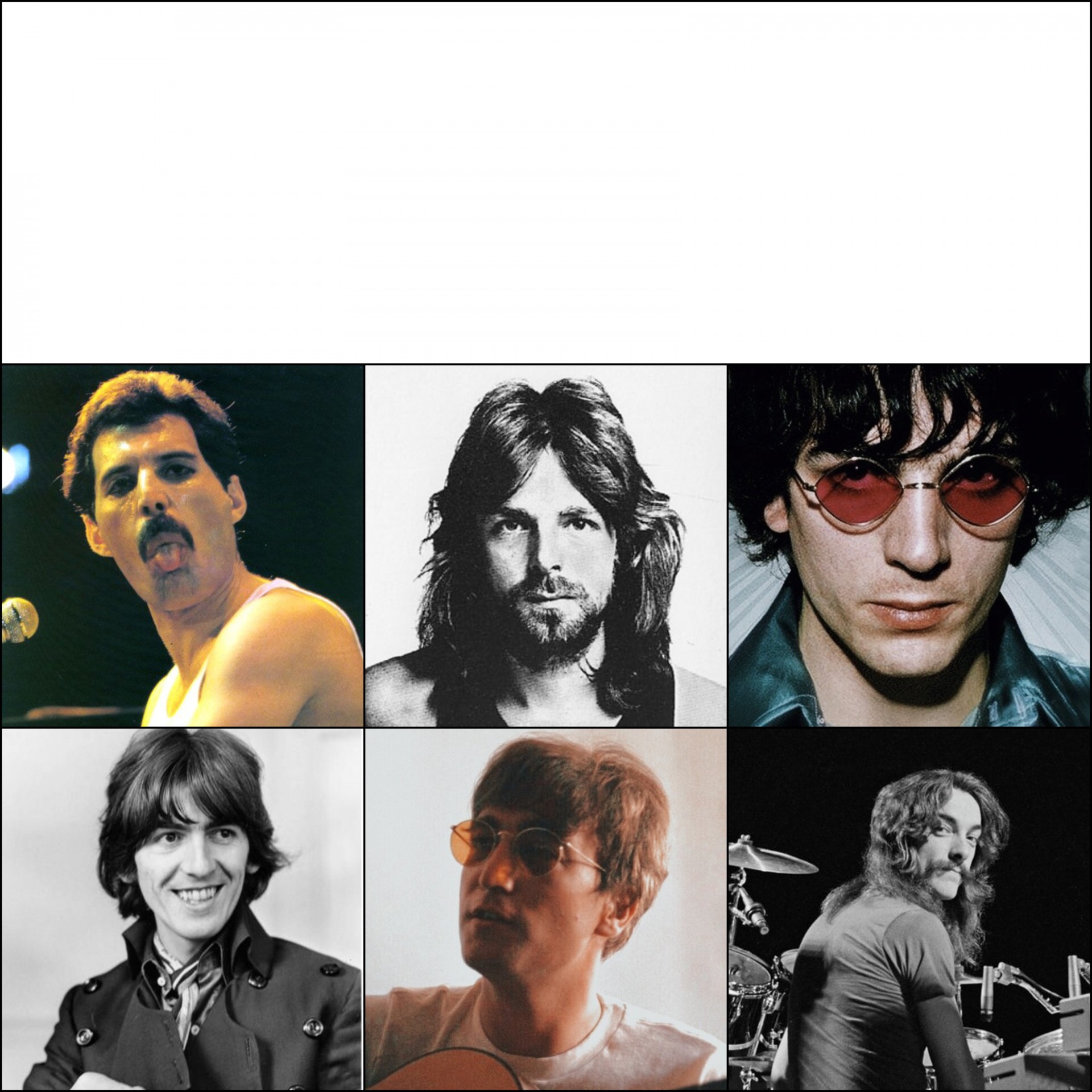 Meanwhile in the classic rock fandom Blank Meme Template