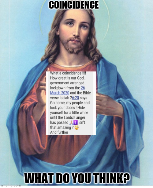 In The Bible | COINCIDENCE; WHAT DO YOU THINK? | image tagged in bible,holy bible,god,people,viral meme,corona virus | made w/ Imgflip meme maker