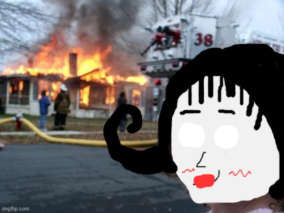 Disaster Girl | image tagged in memes,disaster girl,don't starve,willow | made w/ Imgflip meme maker