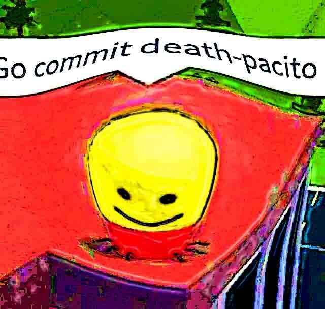 High Quality Go commit deathpacito Blank Meme Template