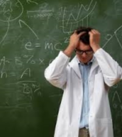 High Quality Frustrated scientist Blank Meme Template