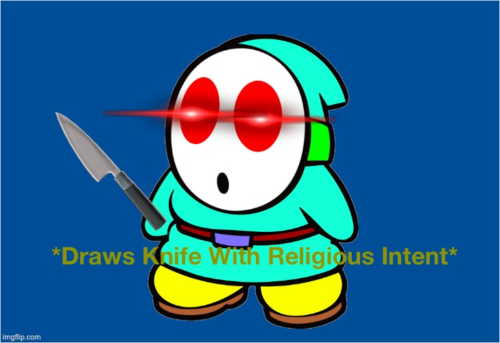 image tagged in lucas draws knife | made w/ Imgflip meme maker