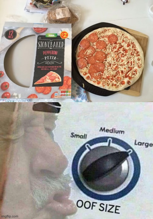 The person who created this pizza must have been stonebaked | image tagged in dumb,memes,funny | made w/ Imgflip meme maker