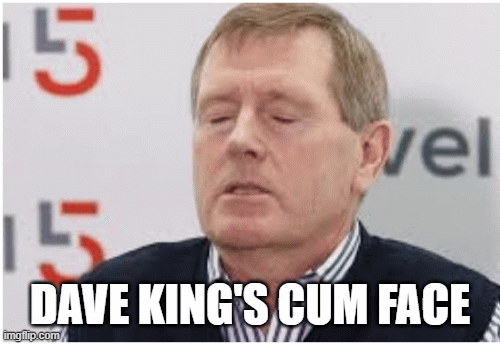 DAVE KING'S CUM FACE | image tagged in gifs | made w/ Imgflip images-to-gif maker