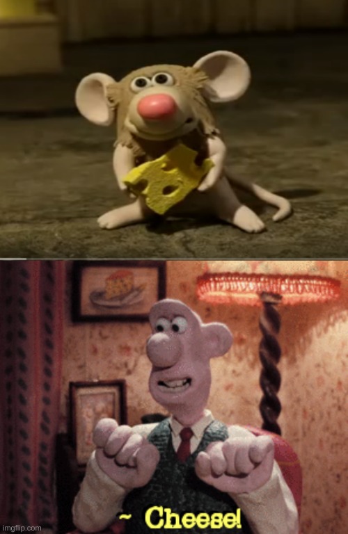 WALLACE&GROMMIT | image tagged in cheese,wallace and gromit | made w/ Imgflip meme maker