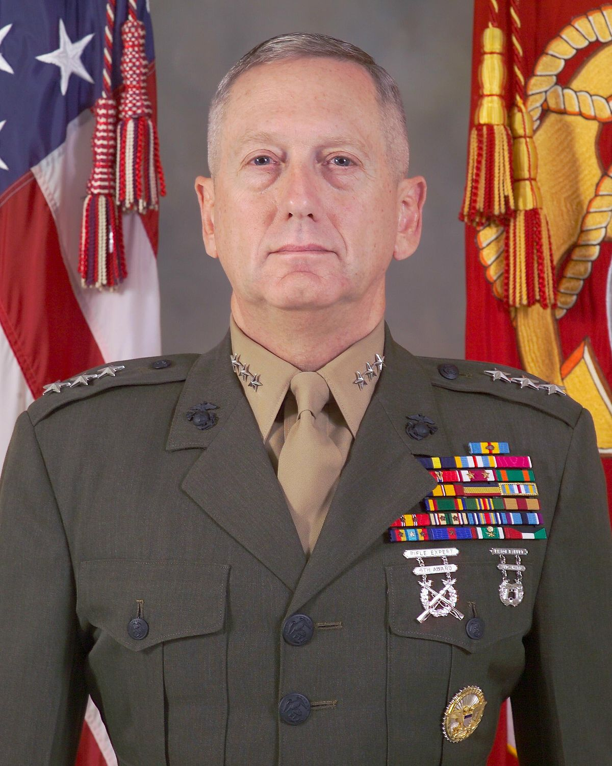 Gen. James Mattis Blank Meme Template