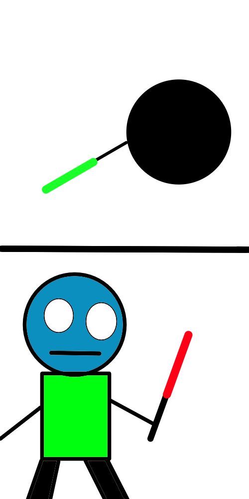 Cryptic and void lightsaber Blank Meme Template