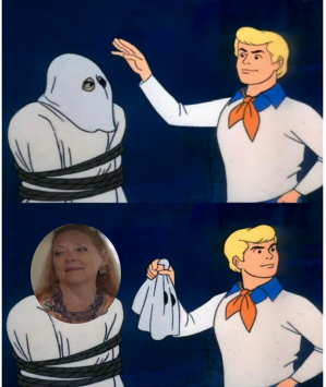 High Quality Carole Baskin Scooby Doo Blank Meme Template