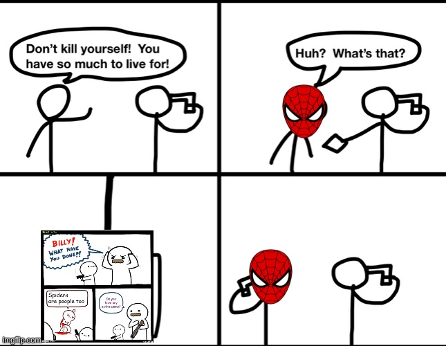 Convinced suicide comic | image tagged in convinced suicide comic | made w/ Imgflip meme maker