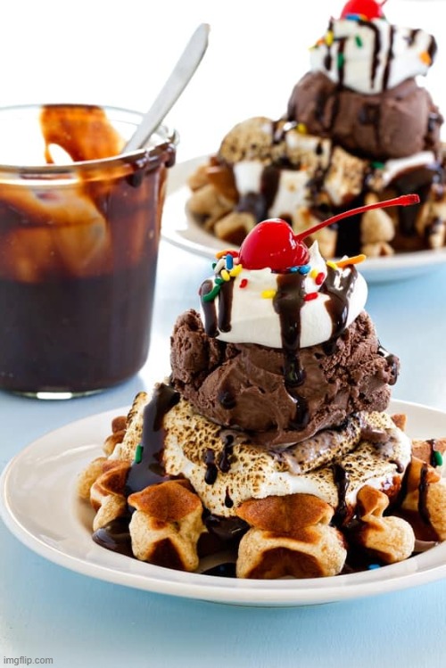 Waffle Sundae | made w/ Imgflip meme maker