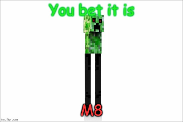 You bet it is M8 | made w/ Imgflip meme maker