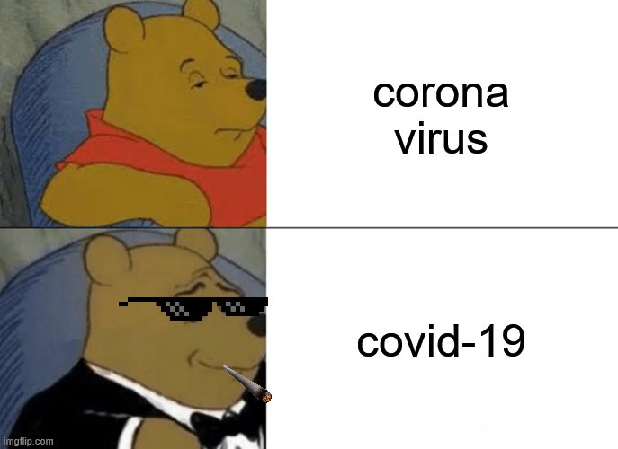 Tuxedo Winnie The Pooh | corona virus; covid-19 | image tagged in memes,tuxedo winnie the pooh | made w/ Imgflip meme maker