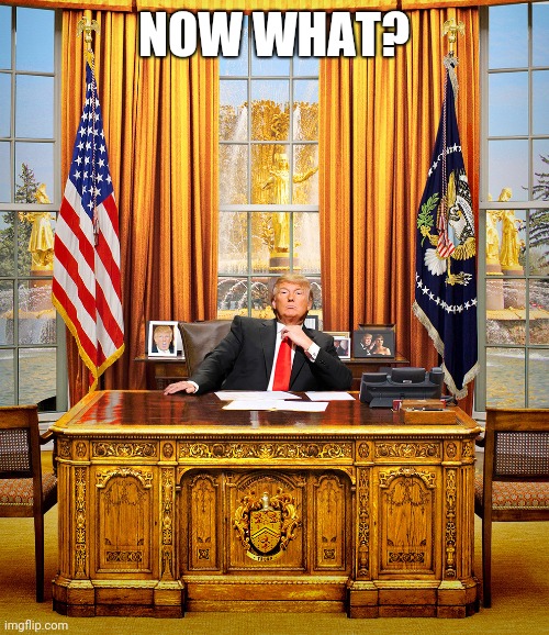 TRUMP TO GOP | NOW WHAT? | image tagged in trump to gop | made w/ Imgflip meme maker