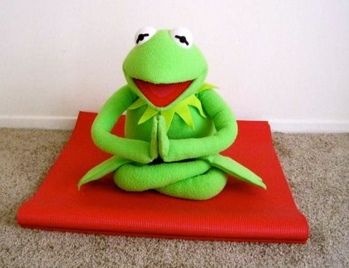 Kermit Praying Blank Meme Template