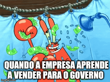 money shower | QUANDO A EMPRESA APRENDE A VENDER PARA O GOVERNO | image tagged in gifs | made w/ Imgflip video-to-gif maker