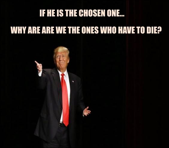 The CHOSEN One Blank Meme Template