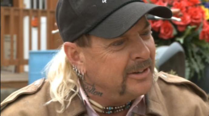 High Quality Joe Exotic. Blank Meme Template