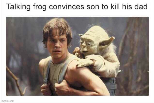 Star Wars in a nutshell :) | image tagged in star wars,memes | made w/ Imgflip meme maker