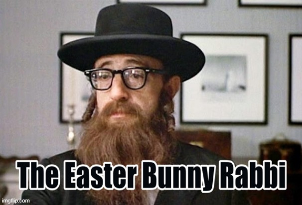 Happy Good Friday ~ Shalom! :) | image tagged in memes,woody allen,easter bunny | made w/ Imgflip meme maker