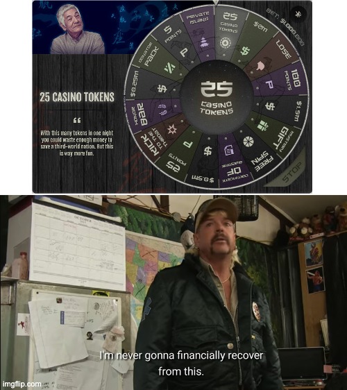 I'm never going to financially recover from this | image tagged in i'm never going to financially recover from this | made w/ Imgflip meme maker