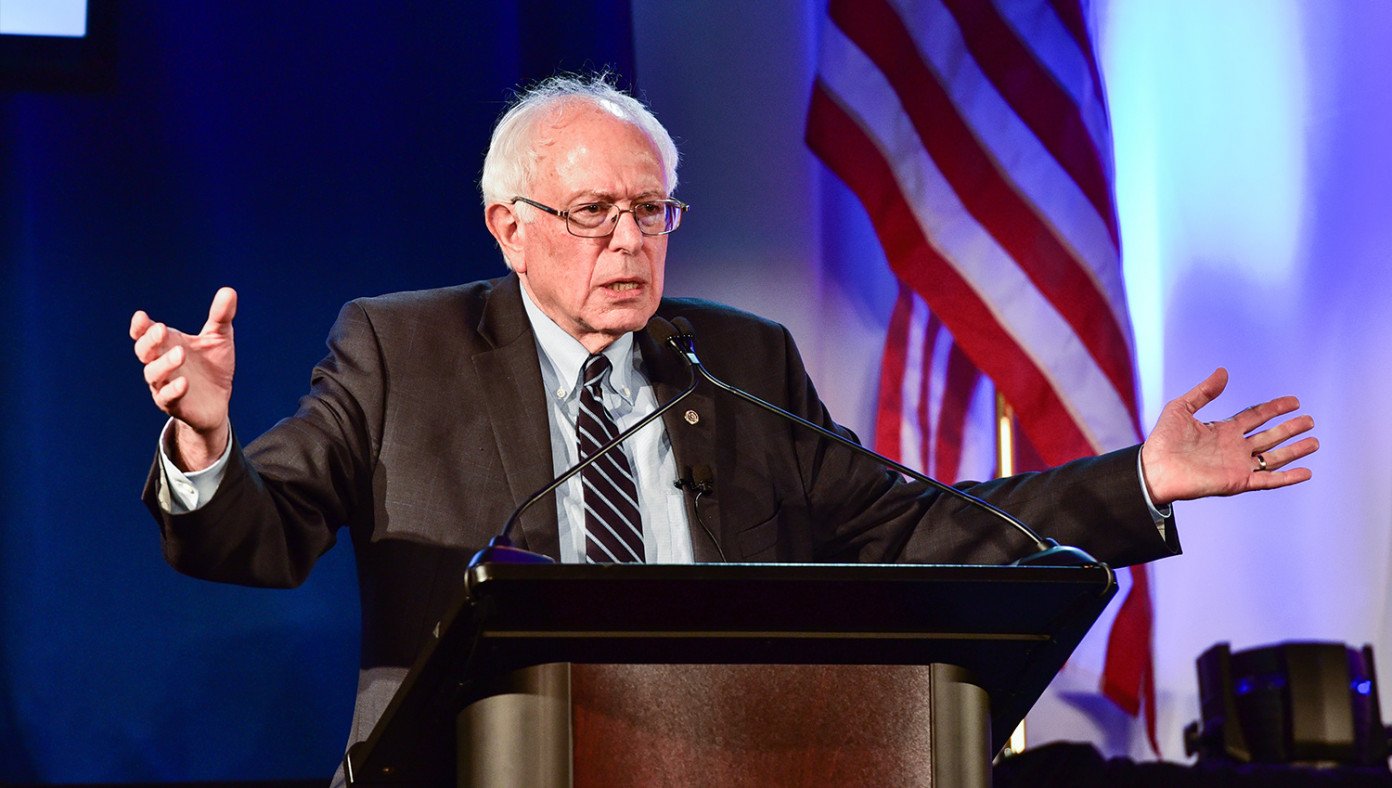 Bernie Mission Accomplished Blank Meme Template