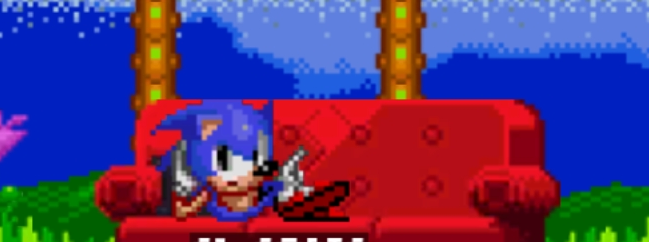 Sonic's bed Blank Meme Template