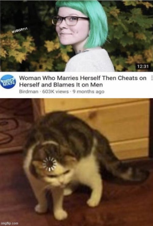 Hmmmm | image tagged in loading cat | made w/ Imgflip meme maker