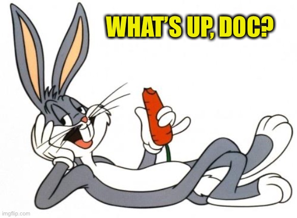 The adventure of bugs bunny | WHAT’S UP, DOC? | image tagged in the adventure of bugs bunny | made w/ Imgflip meme maker