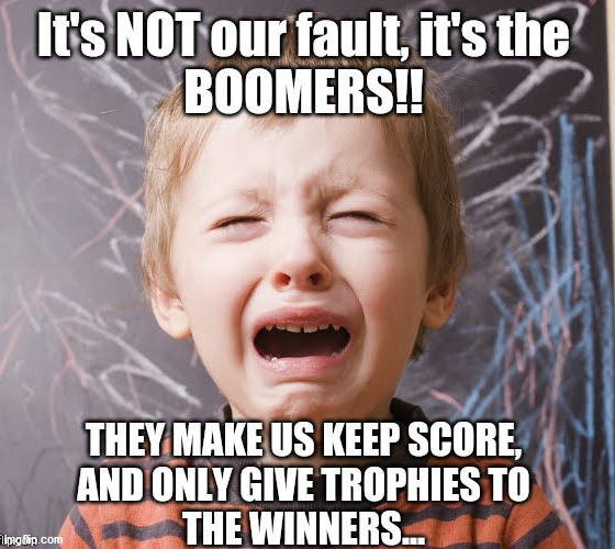 image tagged in boomer,cry | made w/ Imgflip meme maker