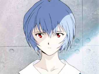 Rei Ayanami (Neon Genesis Evangelion) Blank Meme Template