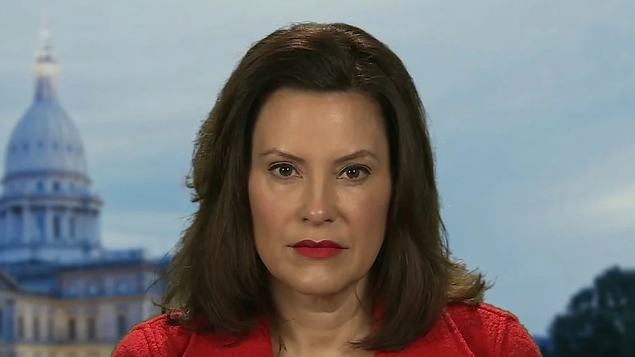 Democrat Michigan Governor Gretchen Whitmer Template.