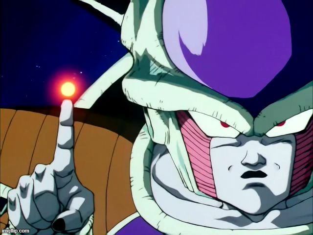 Frieza - Dragon Ball | image tagged in frieza - dragon ball | made w/ Imgflip meme maker