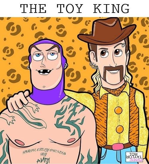High Quality Toy King Blank Meme Template