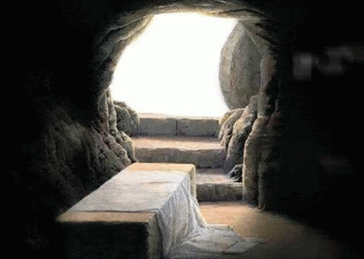 jesus' empty tomb Blank Meme Template