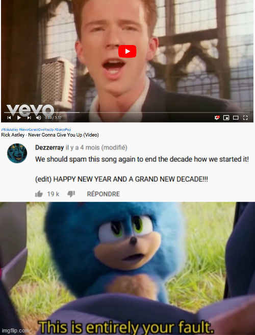 Guys i found who started it all | image tagged in 2020,never gonna give you up,rickroll,coronavirus,ww3 | made w/ Imgflip meme maker